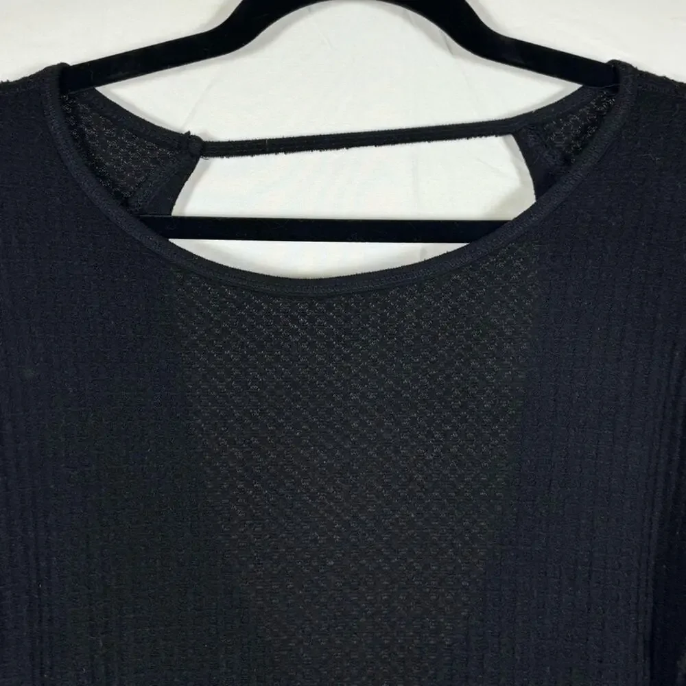 We The Free Free People Love Me Thermal Top Black XS